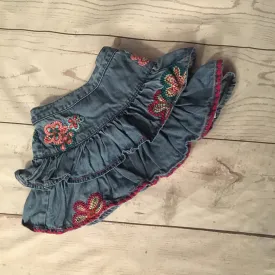 12-18 Months Denim Ra Ra Skirt