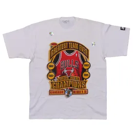 1996 Chicago Bulls 'Greatest Team Ever' Logo T-Shirt