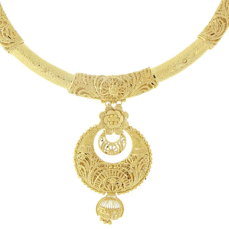 3-PIECE PLAIN GOLD NECKLACE SET