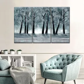 A Blue Forest Wall Art