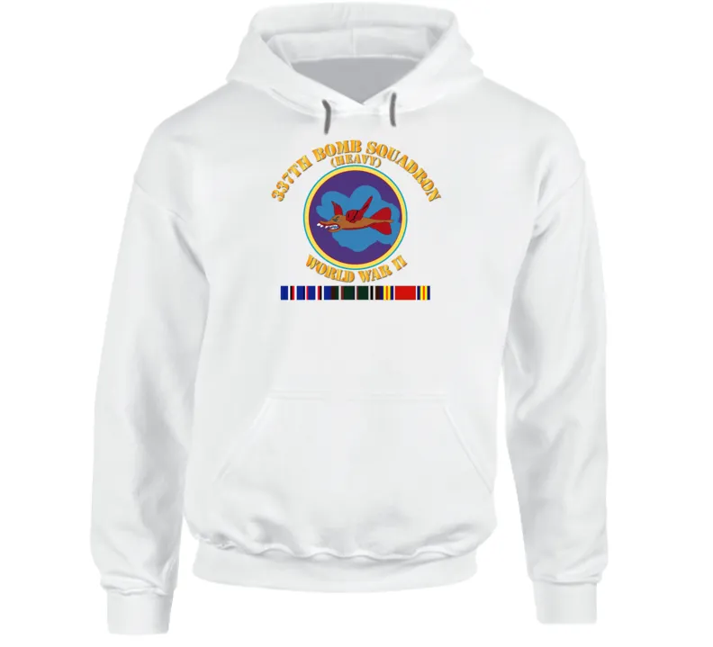 AAC - 337th Bomb Squadron WWII w SVC Hoodie