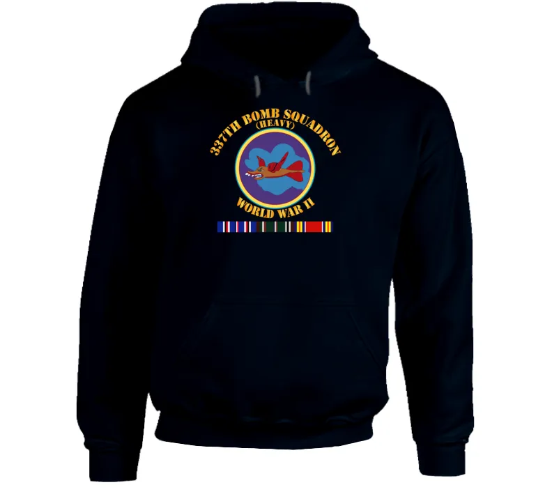 AAC - 337th Bomb Squadron WWII w SVC Hoodie