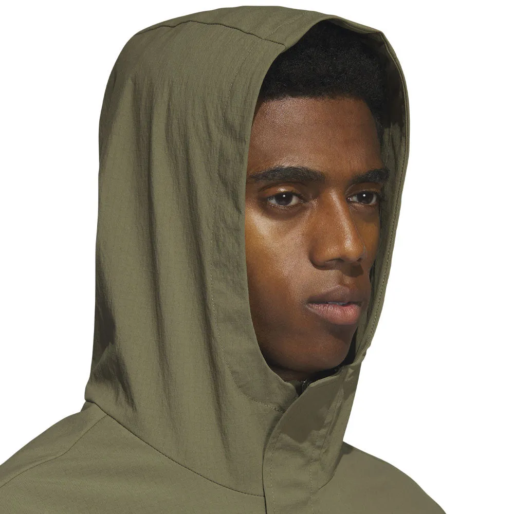 adidas Ripstop Hoodie - Olive Strata