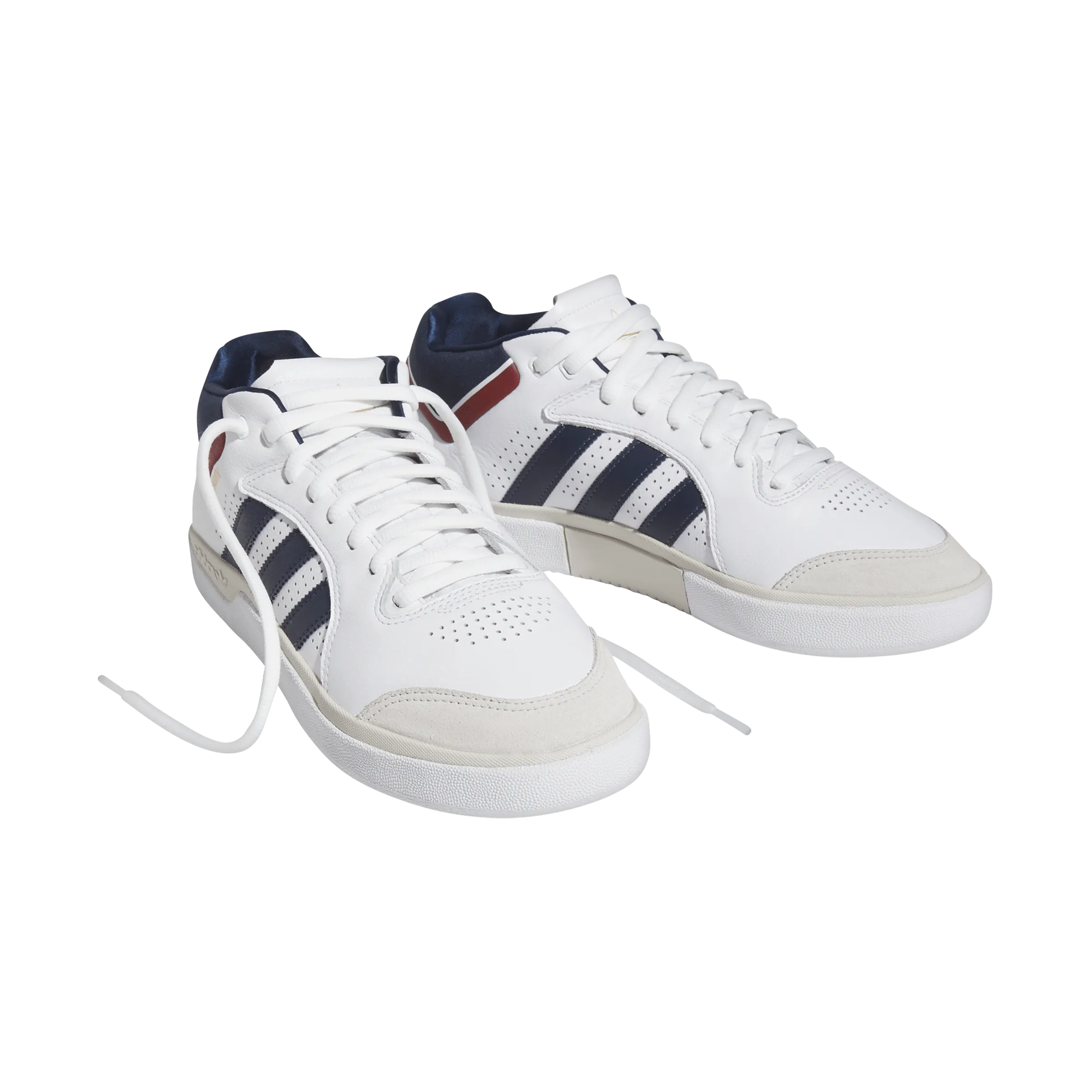 ADIDAS Tyshawn Shoes Cloud White/Collegiate Navy/Grey One