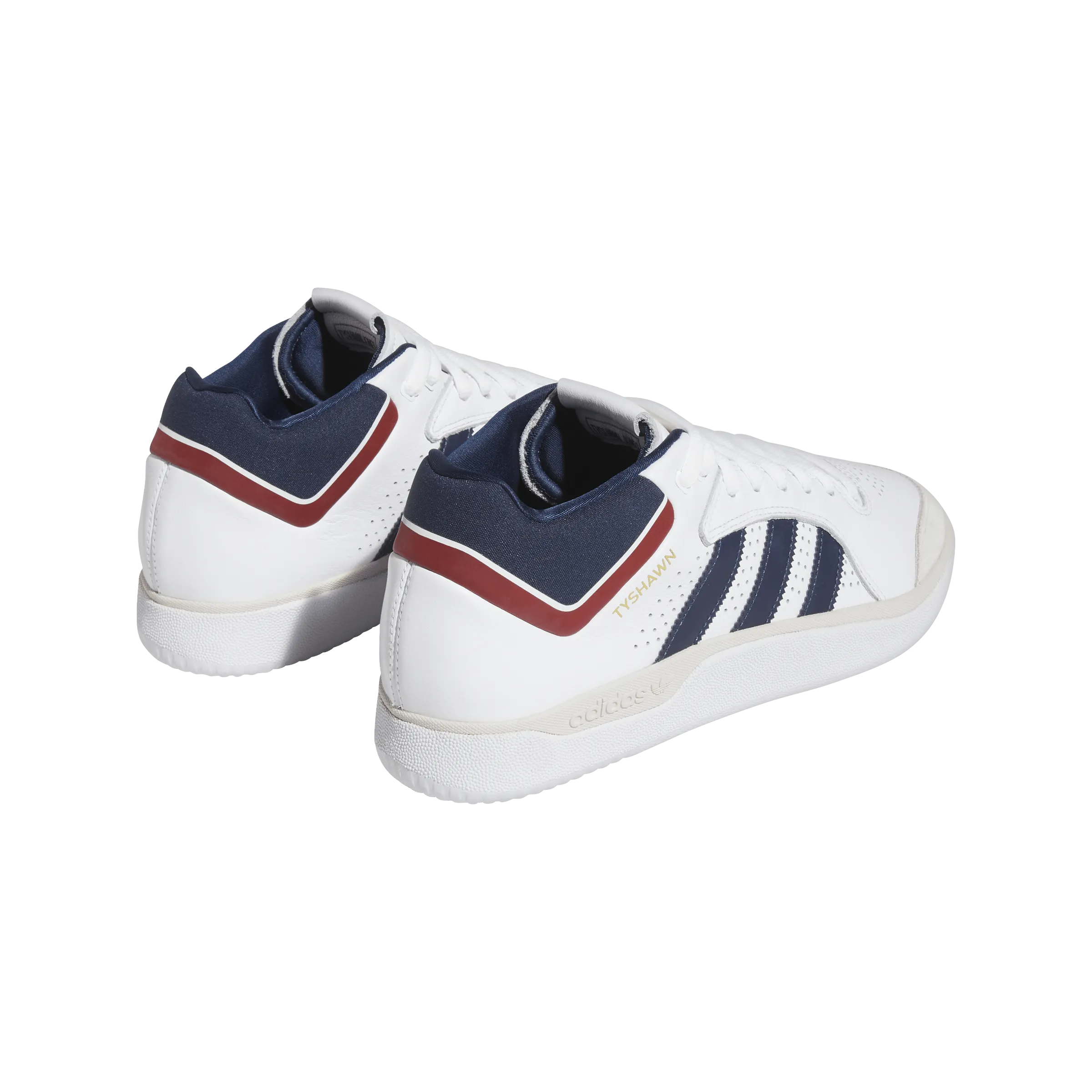 ADIDAS Tyshawn Shoes Cloud White/Collegiate Navy/Grey One