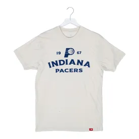 Adult Indiana Pacers Smith Comfy T-shirt in Bone by Sportiqe