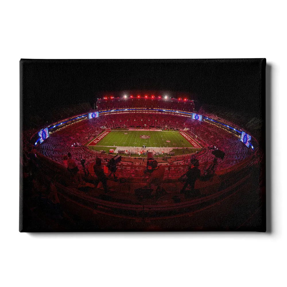 Alabama Crimson Tide - Crimson Lights Fisheye