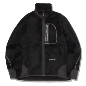 And Wander High Loft Fleece Jacket Black