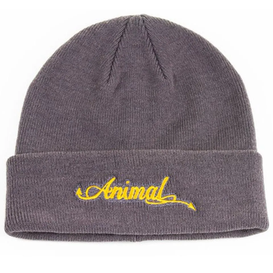 Animal Tails Beanie - Grey