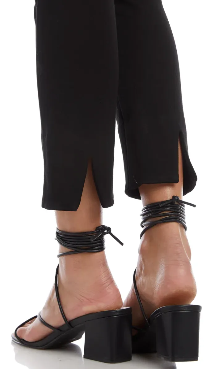 ANKLE SLIT PANT