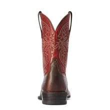 Ariat Boots Mens Sport Pardner Matte Rebel Brown/Blood Red (10042391)