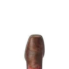 Ariat Boots Mens Sport Pardner Matte Rebel Brown/Blood Red (10042391)