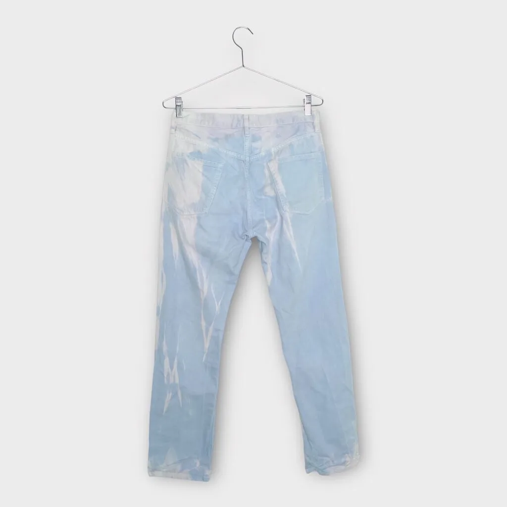 Aries Blue & Pink Dyed Jeans