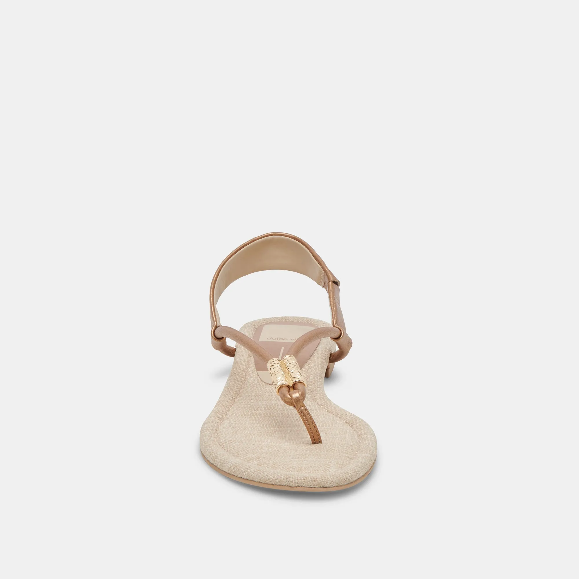 BACEY SANDALS COPPER METALLIC STELLA