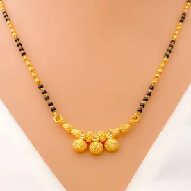 Bespoke Golden 22k Gold Trio Mangal Sutra