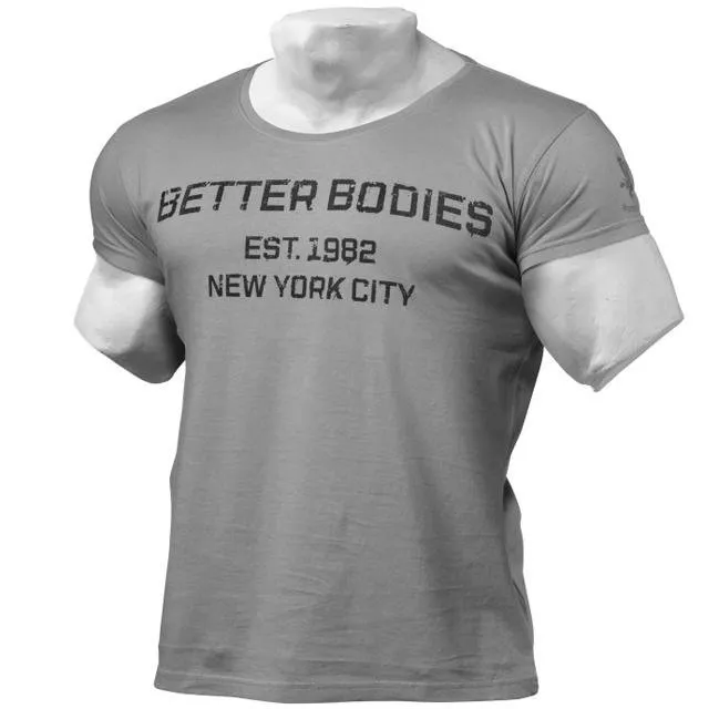 Better Bodies N.Y Street Tee - Steel Grey