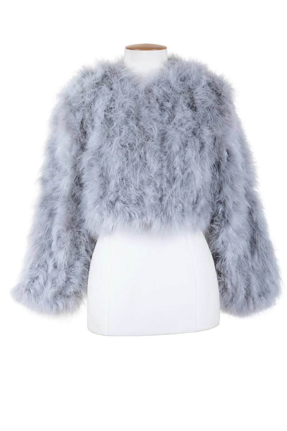 Birds of a Feather - BOAF60 Milly Crop Feather Jacket