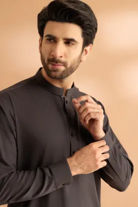 BLACK-BLENDED-SHALWAR SUIT - (GSBS24-006)