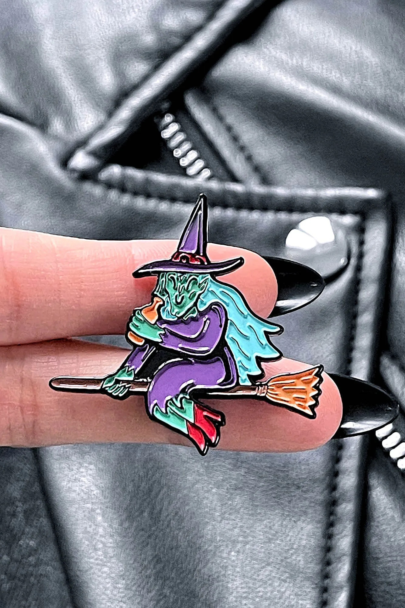 Blockula Enamel Pin