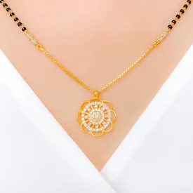 Blooming Flower Mangalsutra