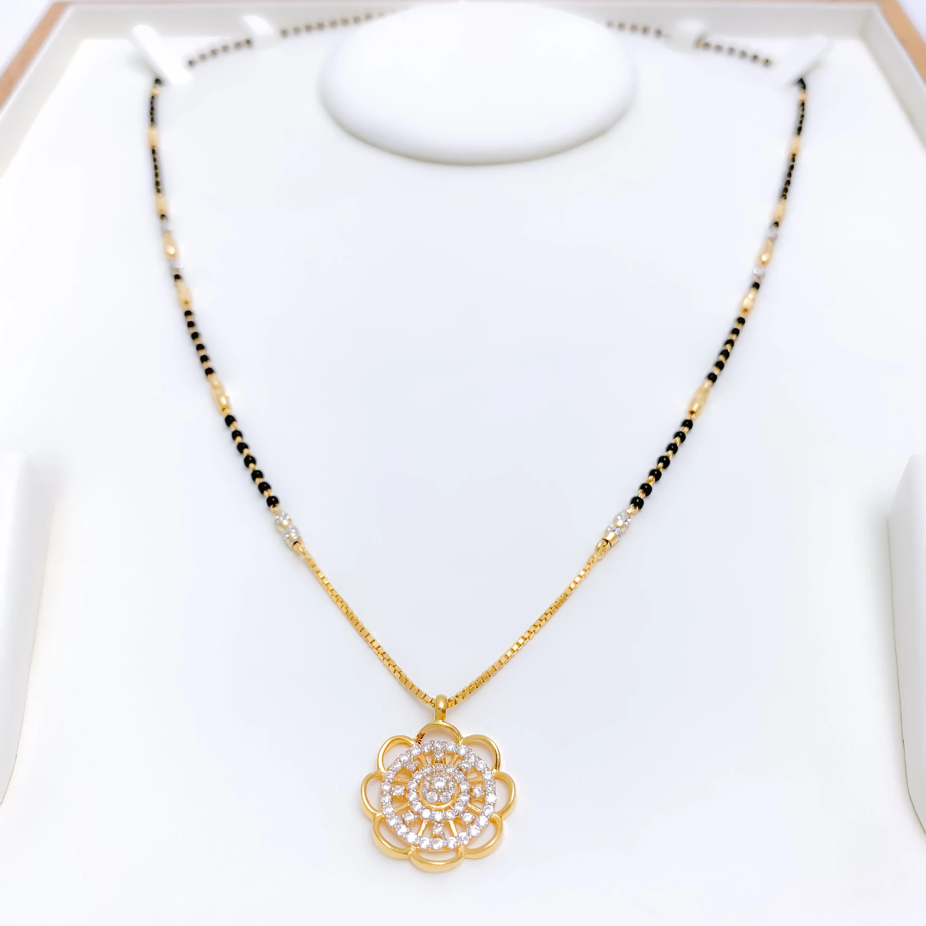 Blooming Flower Mangalsutra