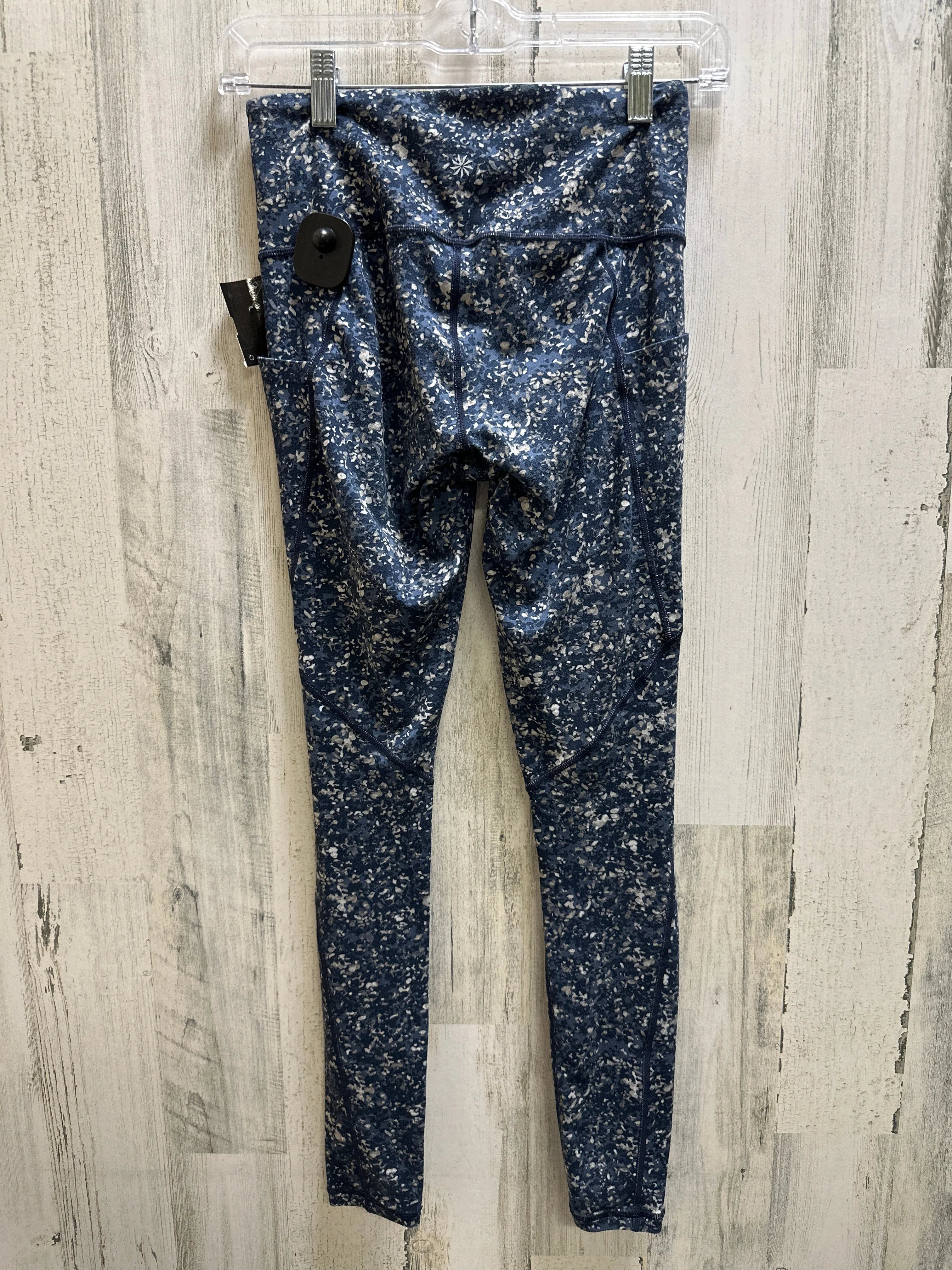 Blue Athletic Leggings Athleta, Size Xs