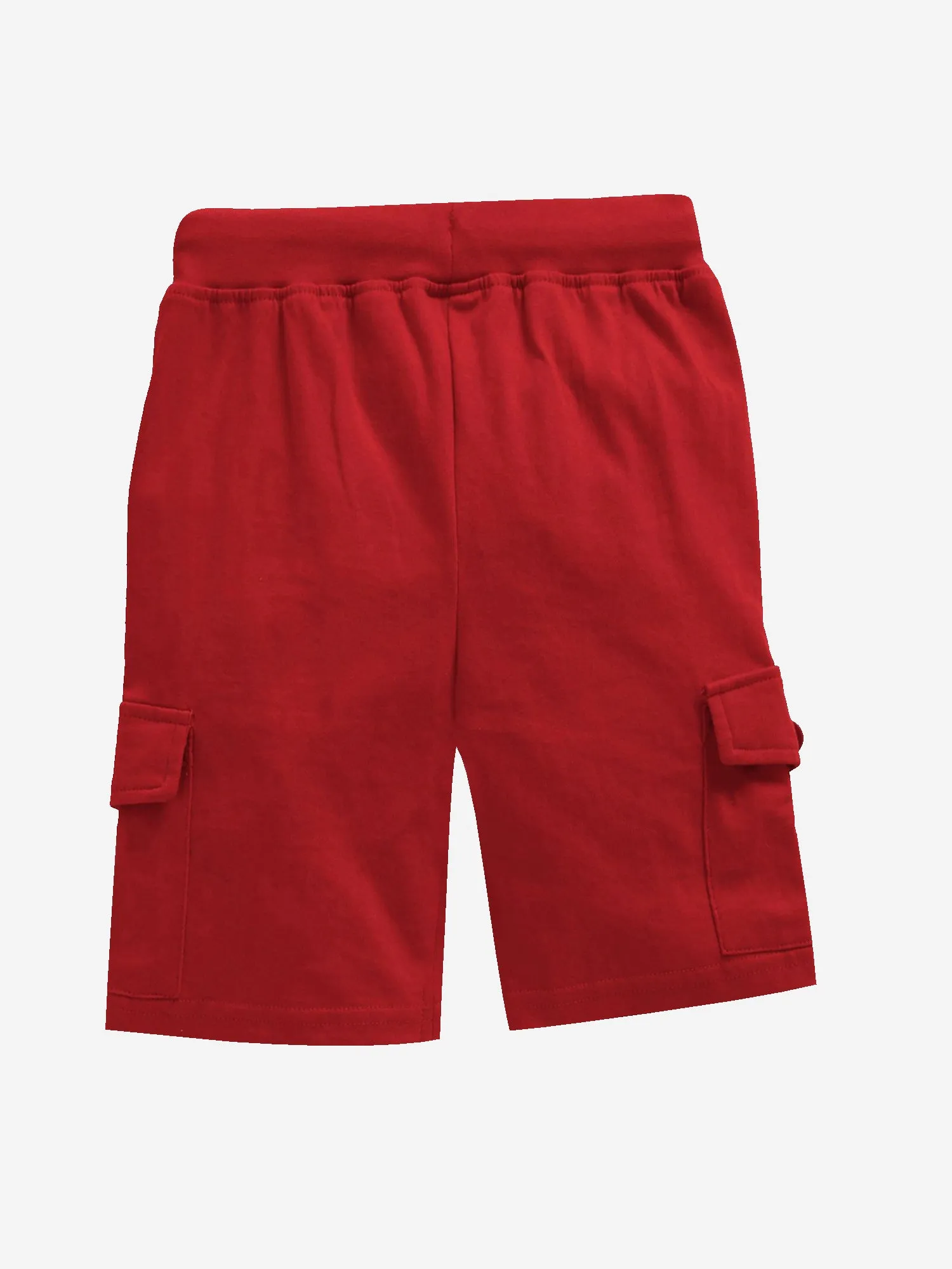 Boys Round Neck Half Sleeve Tee & Knit Cargo Short Set