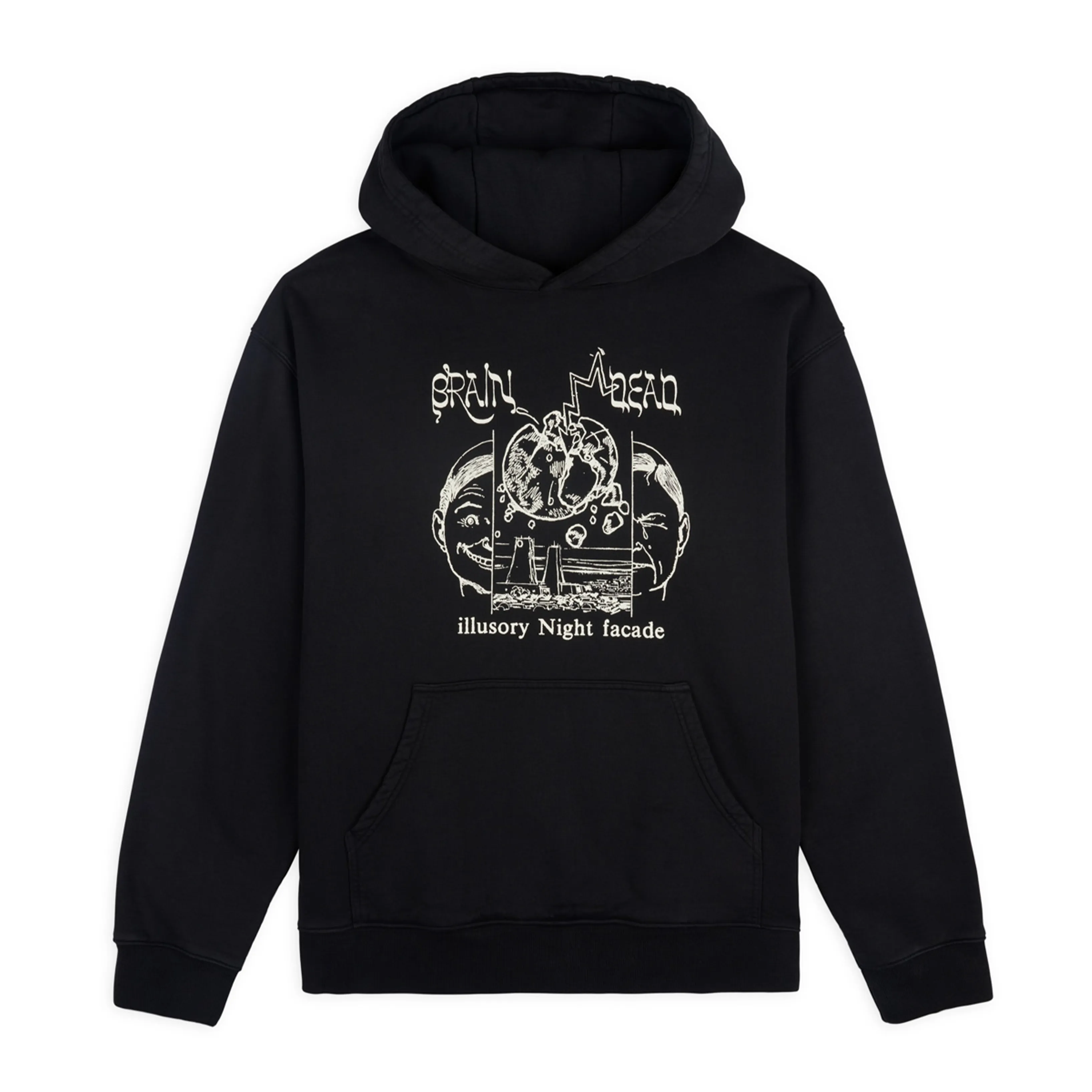 Brain Dead Night Facade Hoodie