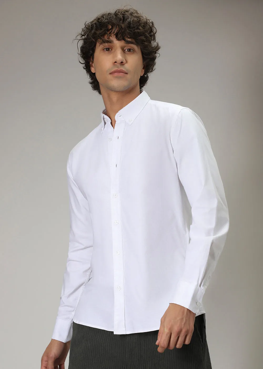 Breeze White Oxford Shirt