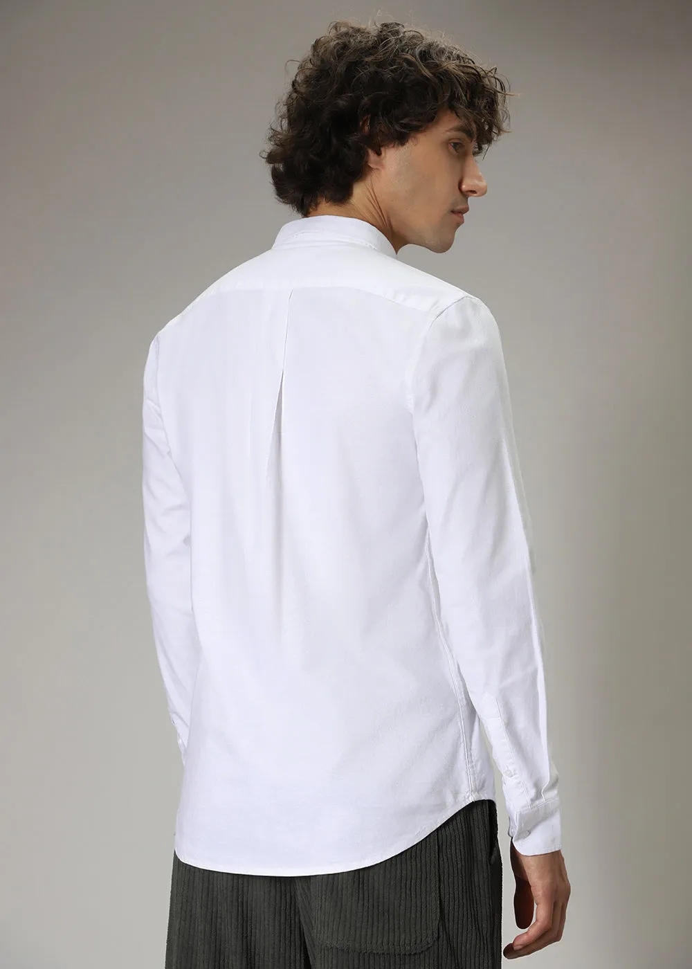 Breeze White Oxford Shirt