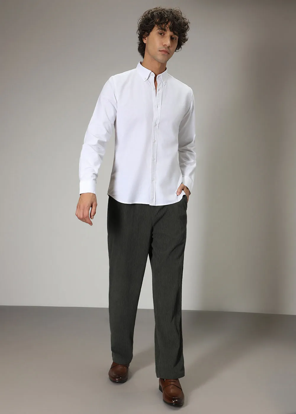 Breeze White Oxford Shirt