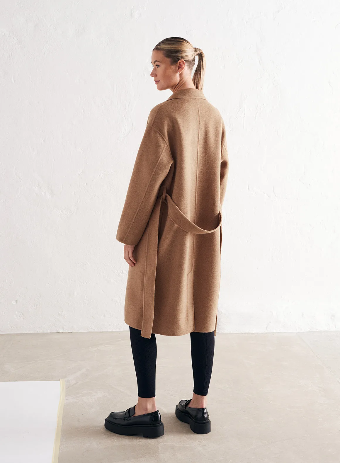 Camel Classic Wool Coat