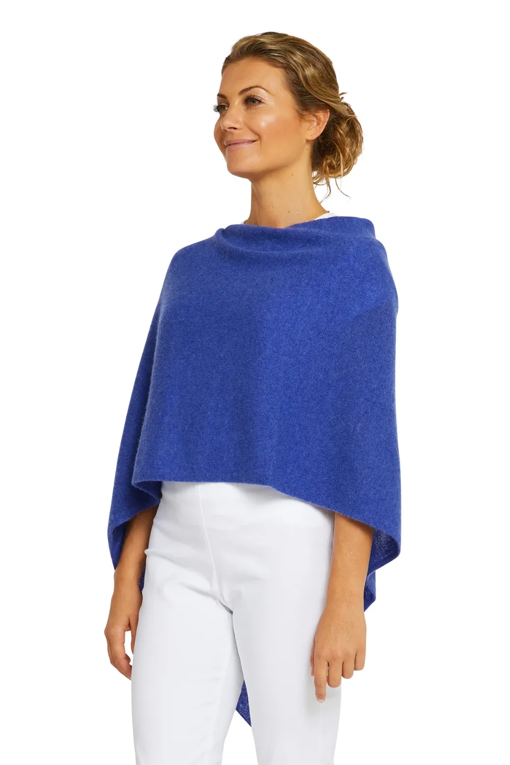 Cashmere Topper | Blueberry