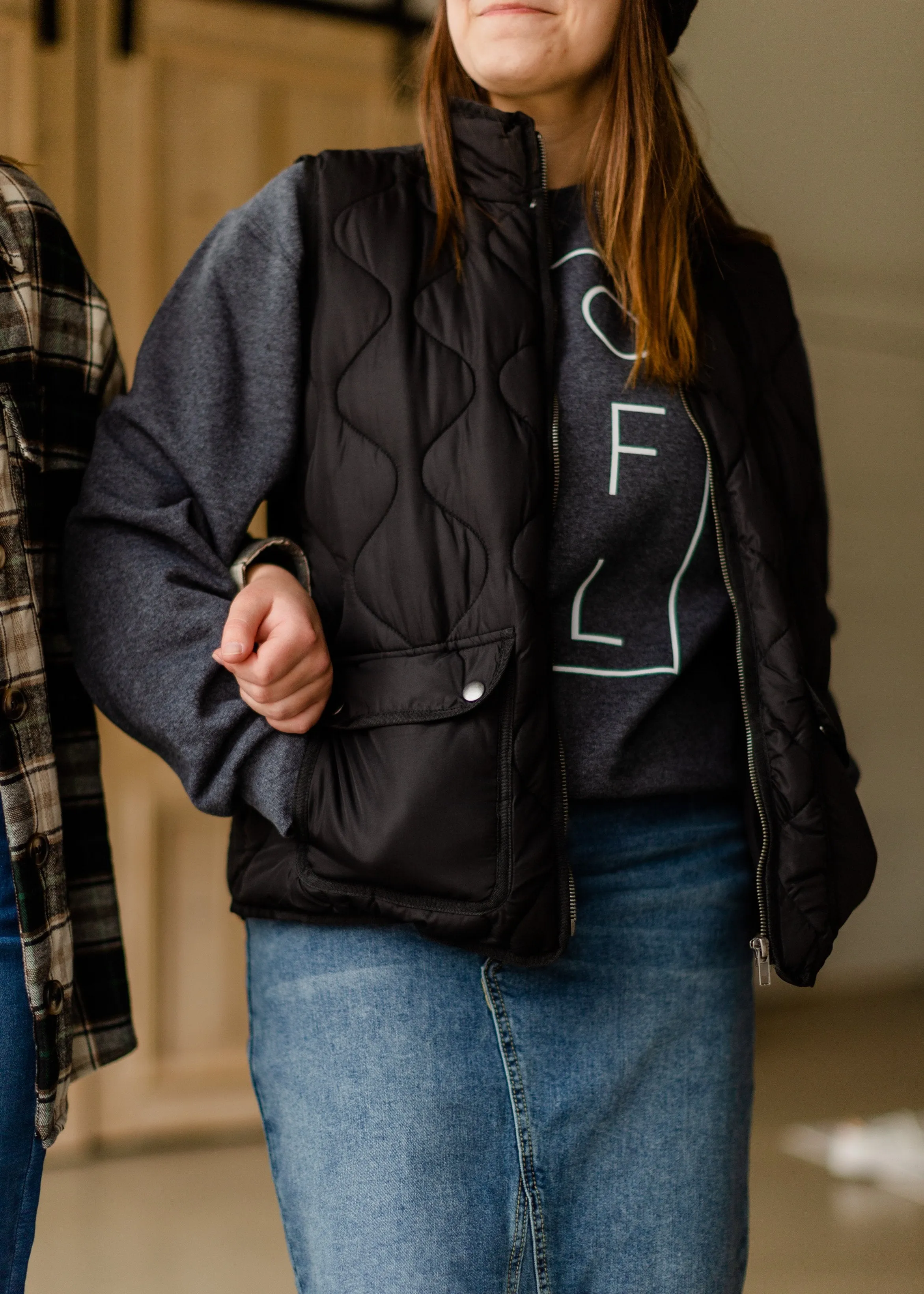 Charcoal Joyful Graphic Sweatshirt