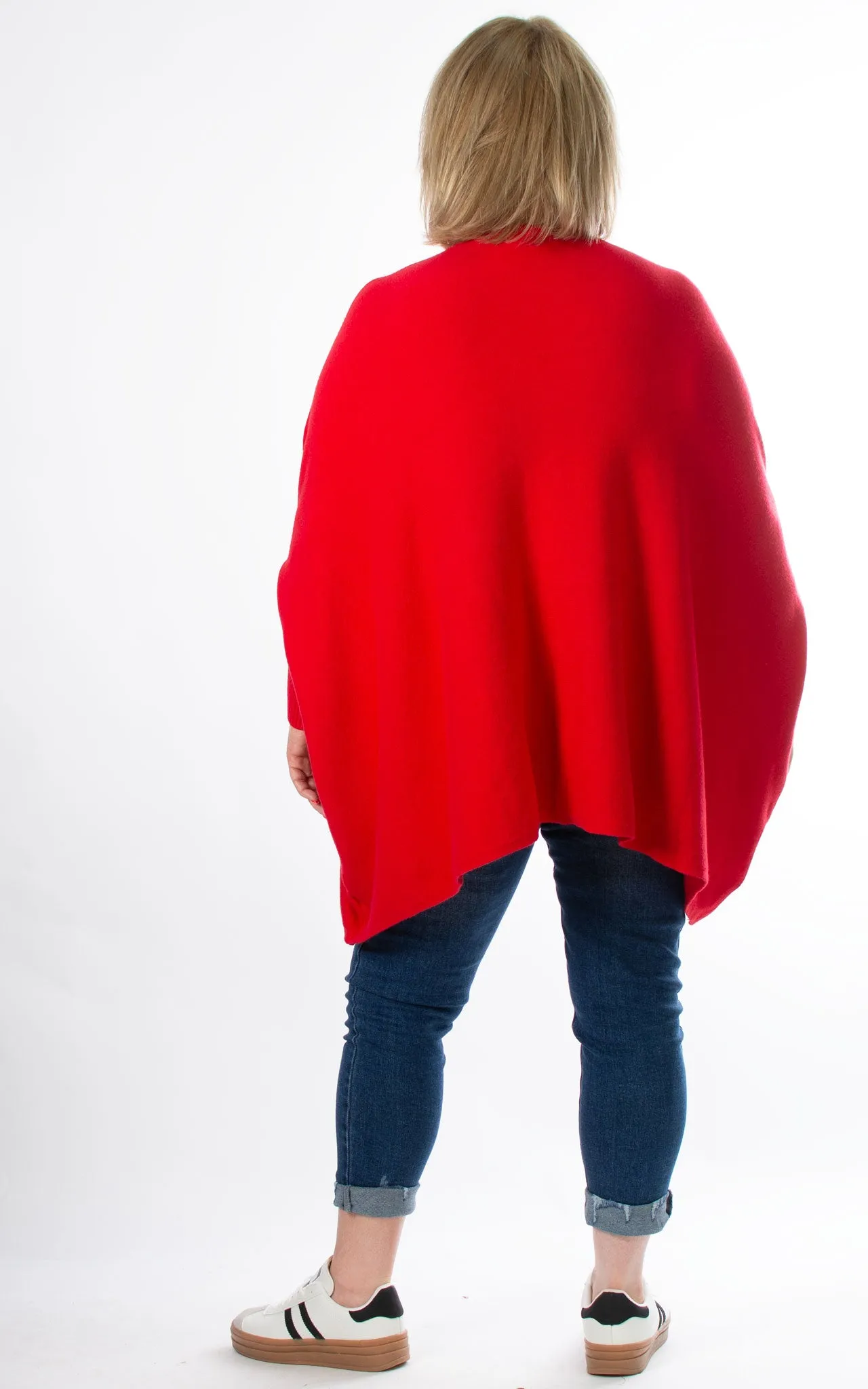 Charlotte Round Neck | Red