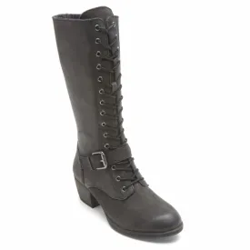 Cobb Hill ANISA TALL LACE BOOT BLACK