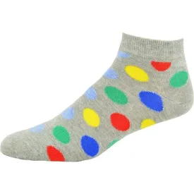 Comb Cotton Low-Cut Polka Dot Socks