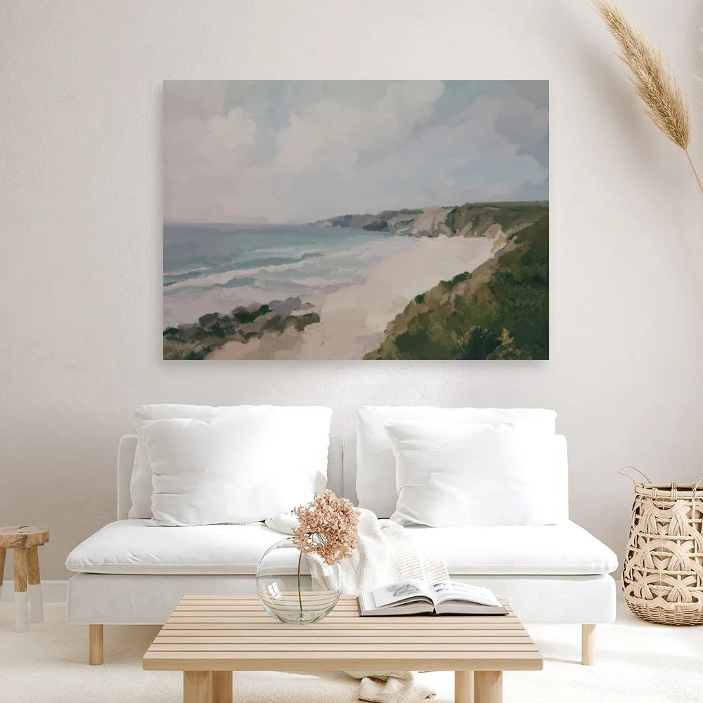 Cornwall Coast Canvas Print