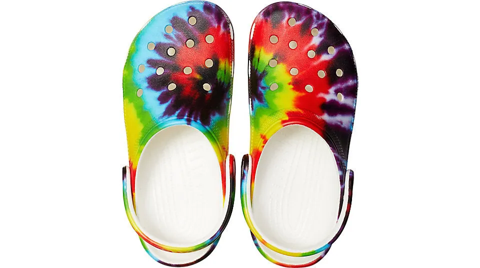 Crocs Classic Tie Dye Graphic Clog Multi