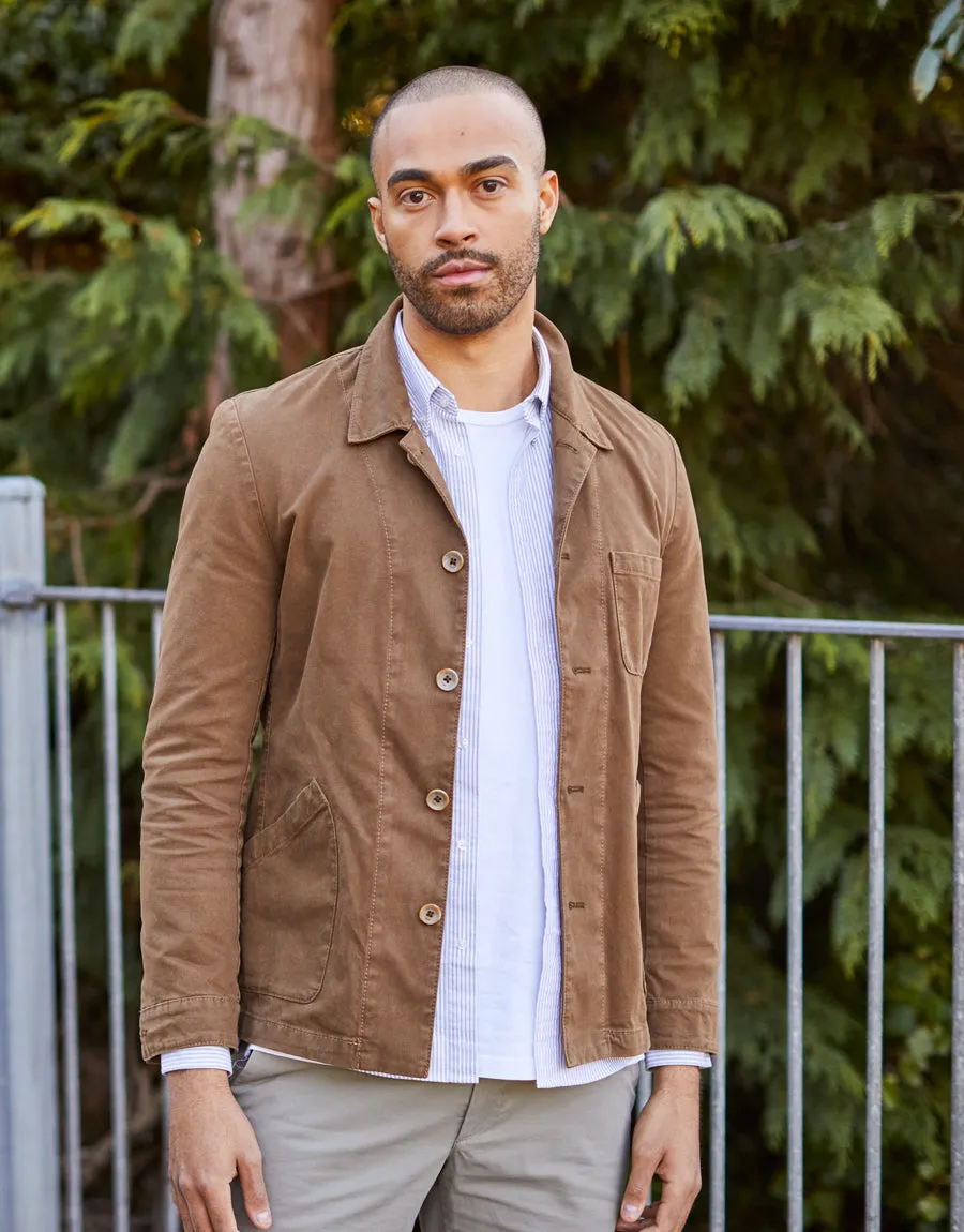 Cunningham Brown Overshirt Jacket