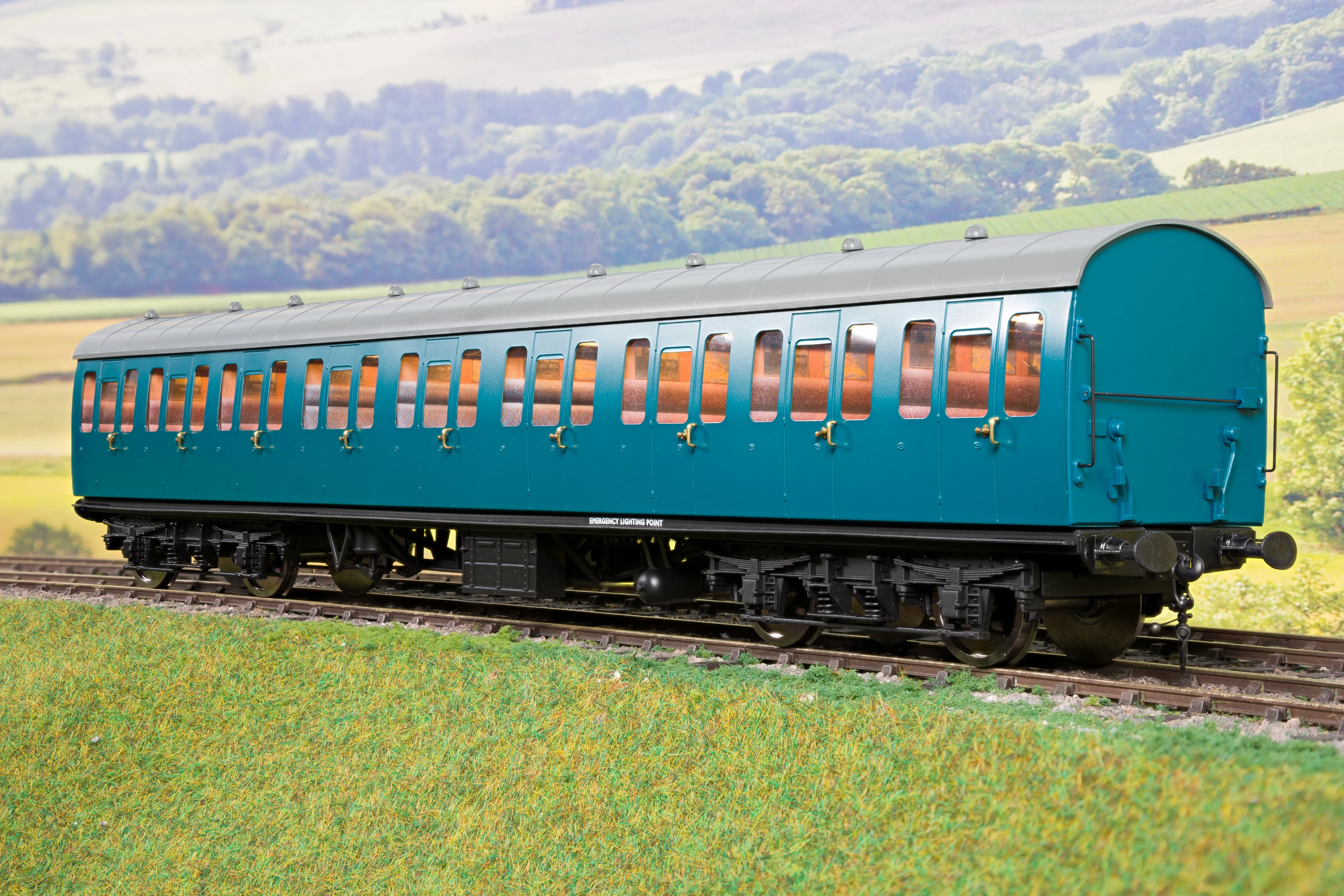 Darstaed D23-2-4 Finescale O Gauge BR 57' Mk1 Composite Class (C) Coach, BR Blue