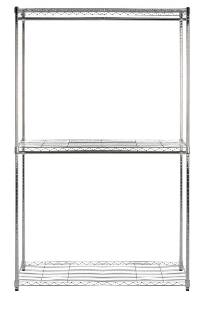 Delta 78.7" Double-Bar Garment Rack and Shelving Unit