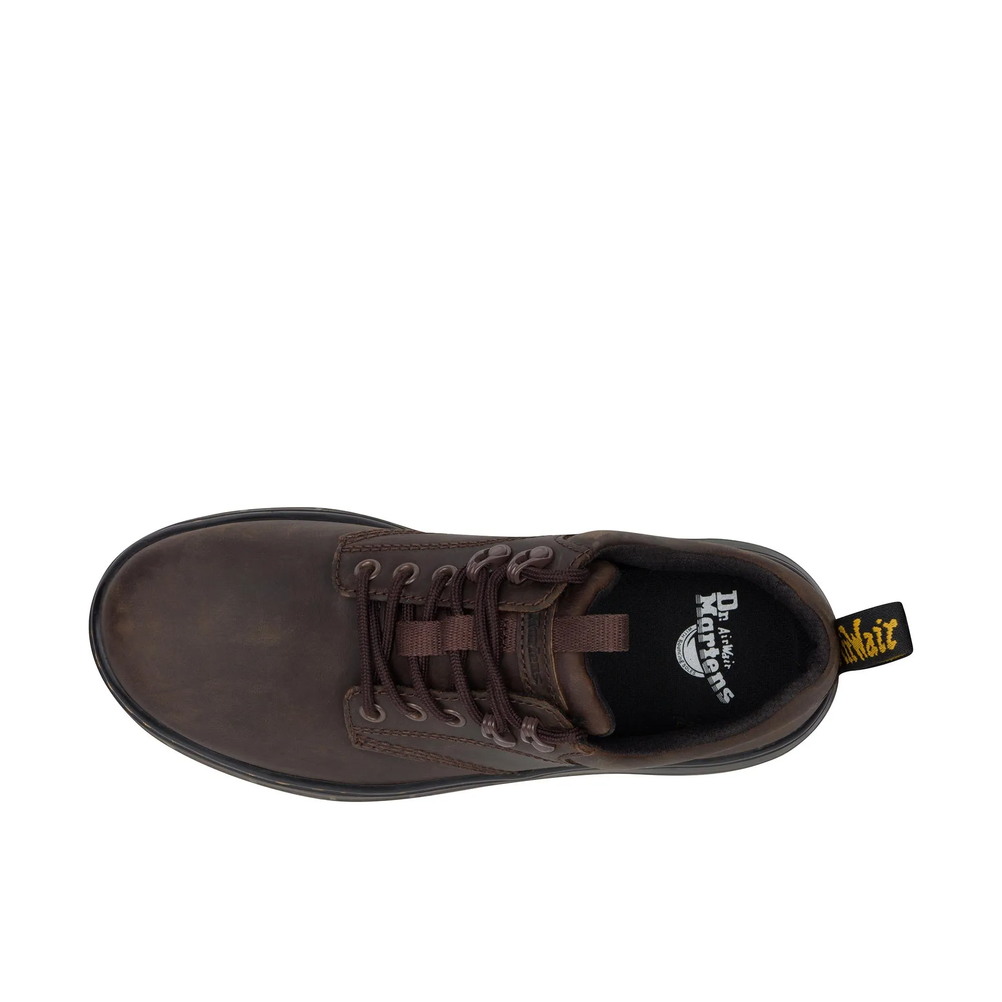 Dr Martens Reeder Utility Shoes Dark Brown Crazy Horse