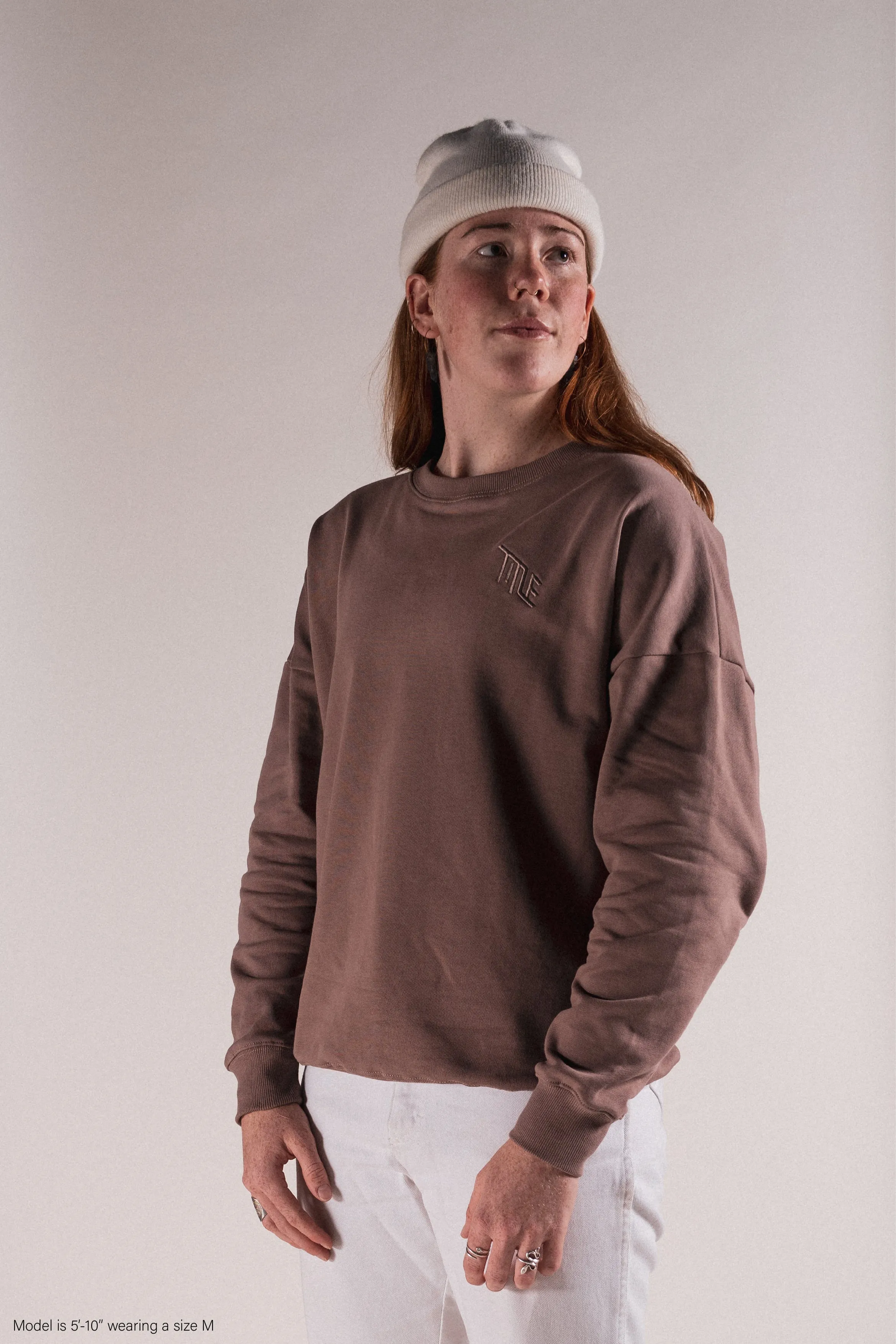 Drop Shoulder Pullover Crew