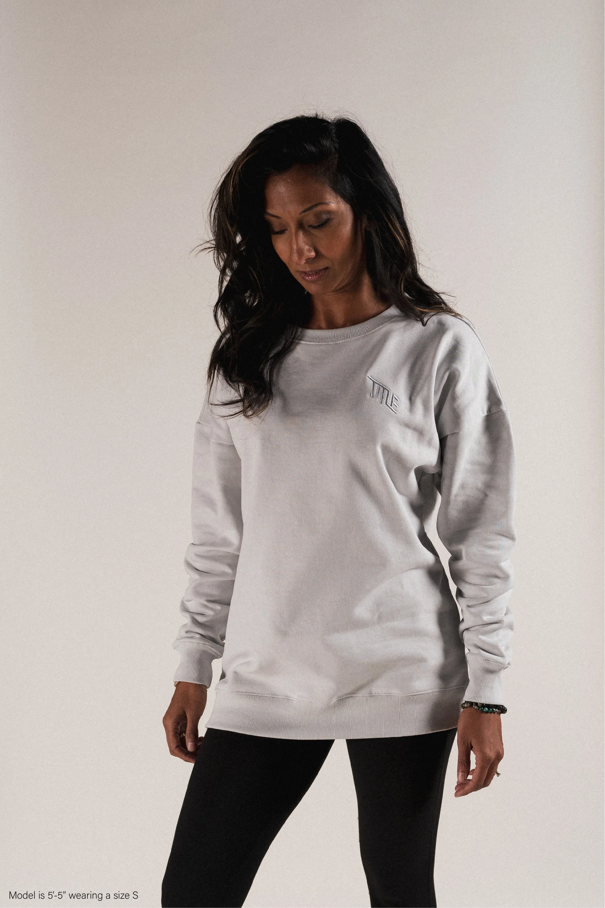 Drop Shoulder Pullover Crew