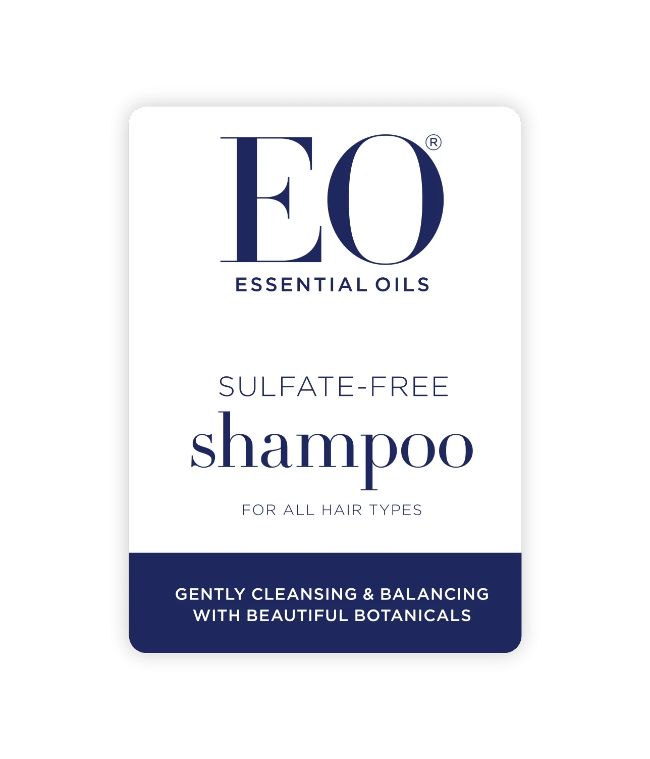 EO Shampoo Decal