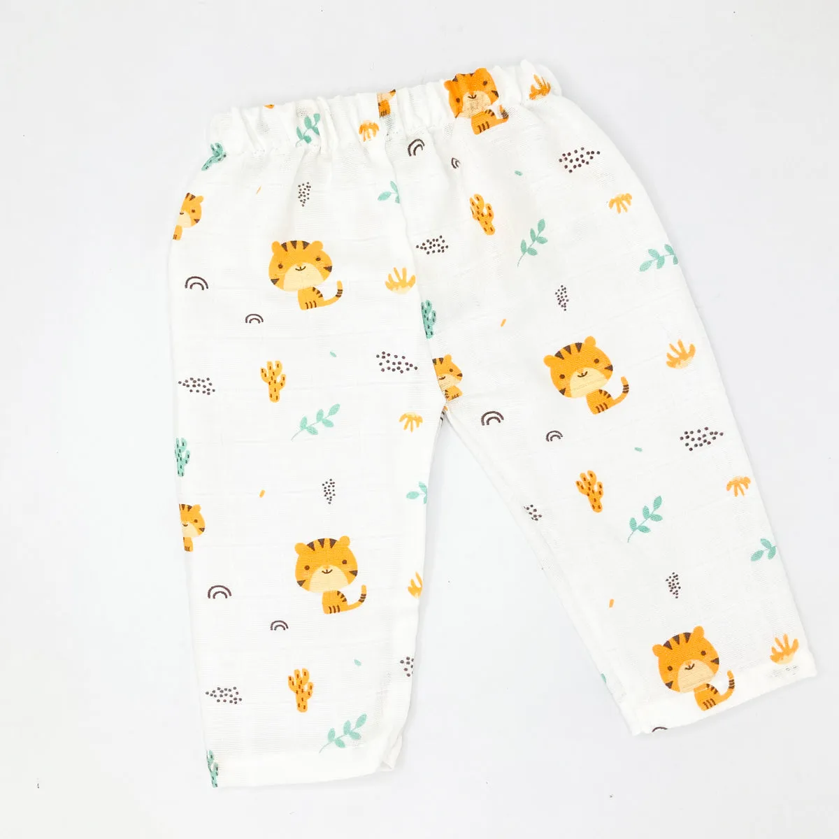 Full sleeve Jabla -Pyjama Set -Organic Muslin -Tiger