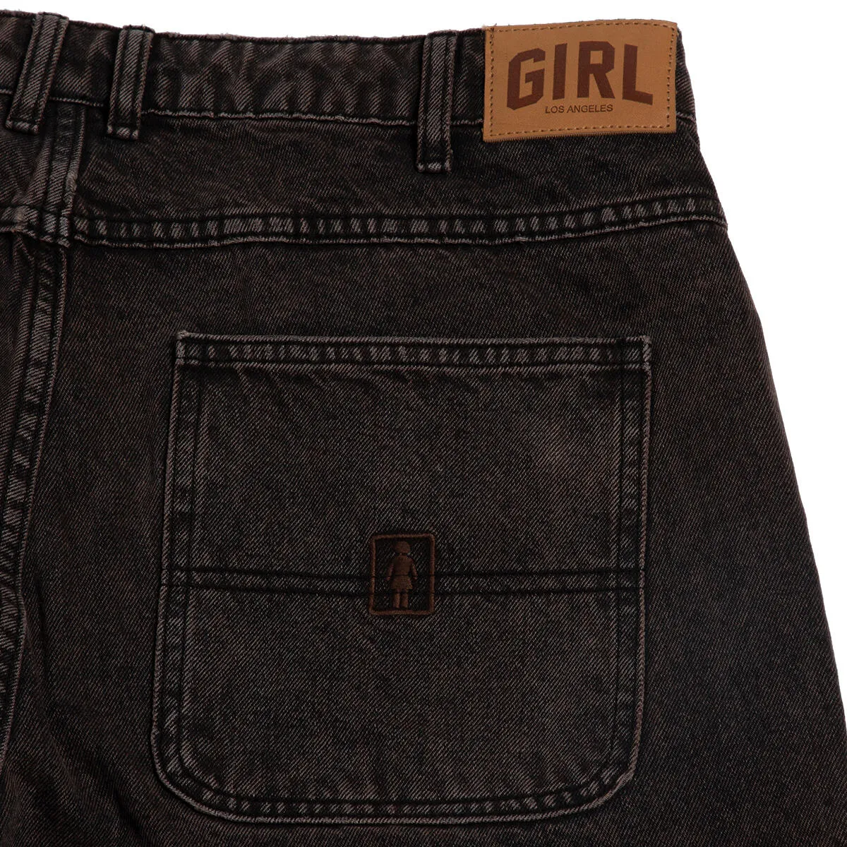 Girl Jeans - Washed Brown