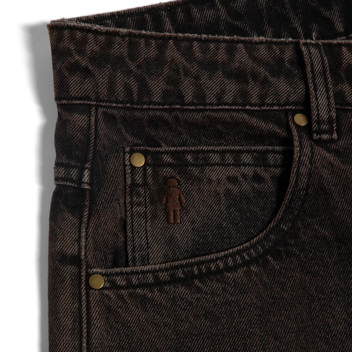 Girl Jeans - Washed Brown