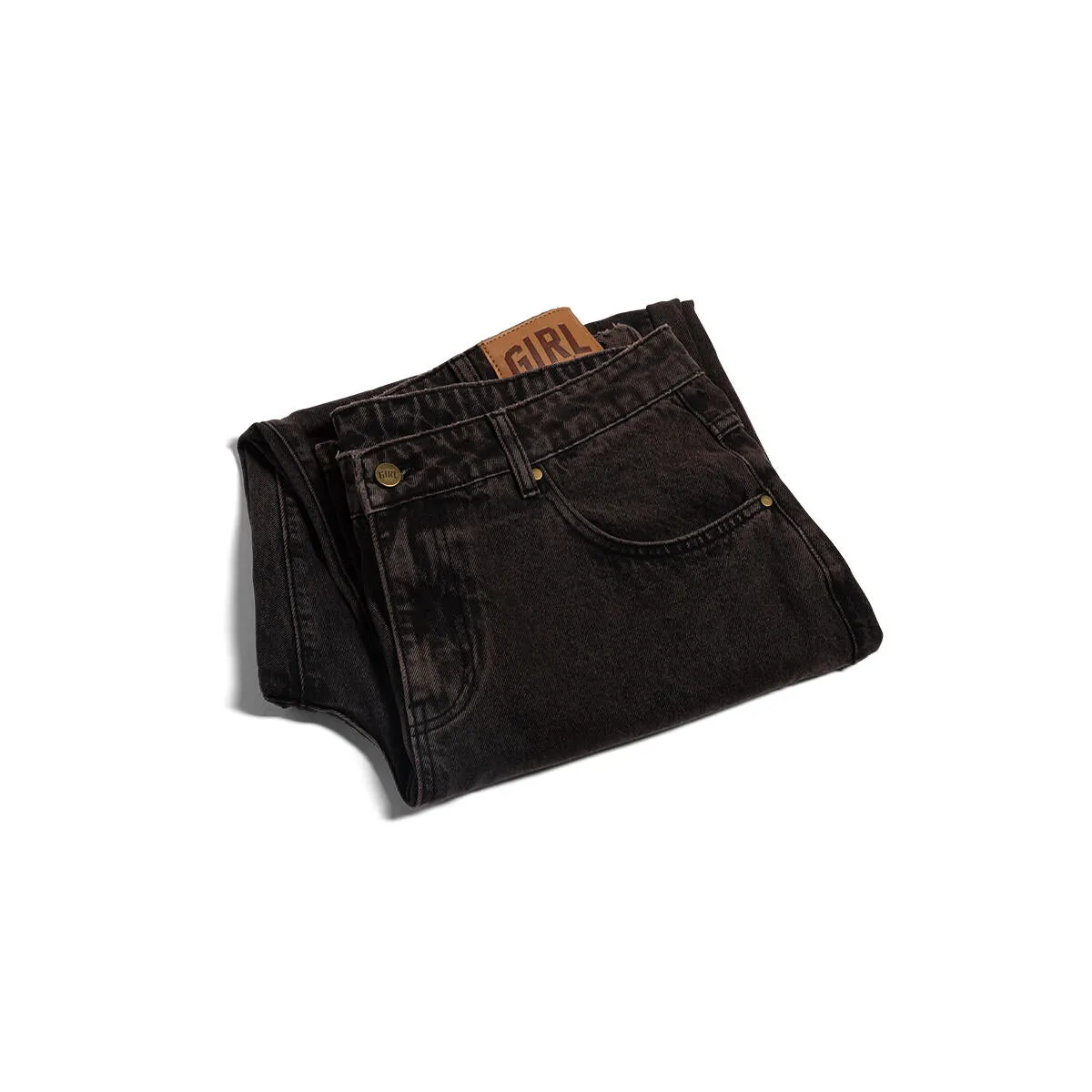 Girl Jeans - Washed Brown